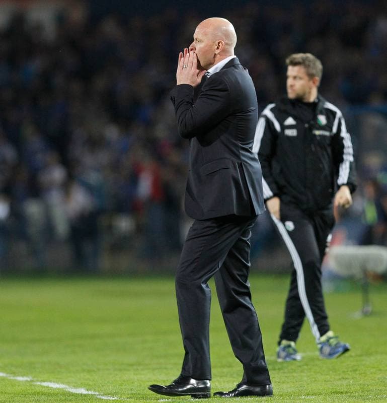 Football. T-Mobile Ekstraklasa. Ruch Chorzow - Legia Warsaw. 24.04.2015