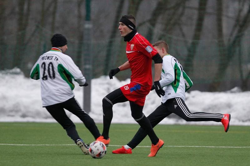 Football. Sparing. Polonia Bytom - Pniowek Pawlowice. 08.02.2017