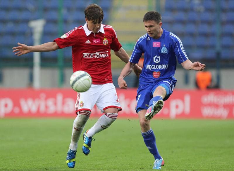 Football. T-Mobile Ekstraklasa. Wisla Krakow - Ruch Chorzow. 24.05.2013