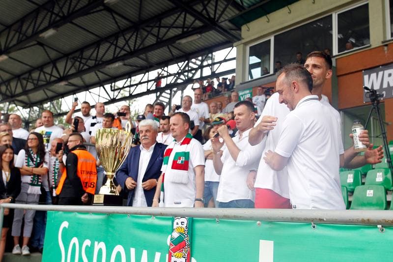 Football. Nice I Liga. Zaglebie Sosnowiec - GKS Tychy. 03.06.2018
