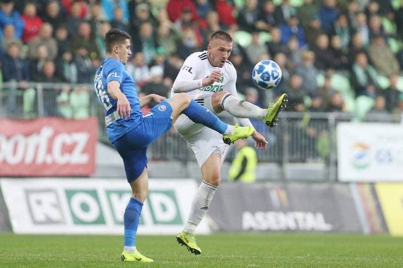 Football. Fortuna:Liga. MFK Karvina - Slovan Liberec. 27.04.2019