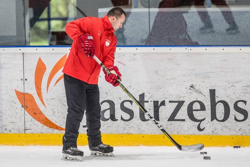 Ice Hockey. Poland national team. Training. 02.11.2020