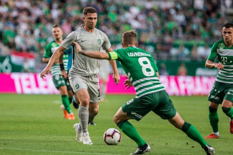 Football. UEFA Champions League. Ferencvaros Budapest - Ludogorets Razgrad. 10.07.2019