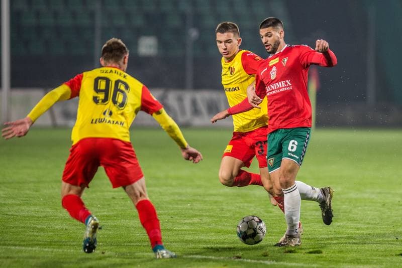 Football. Fortuna I Liga. Zaglebie Sosnowiec - Korona Kielce. 07.11.2020