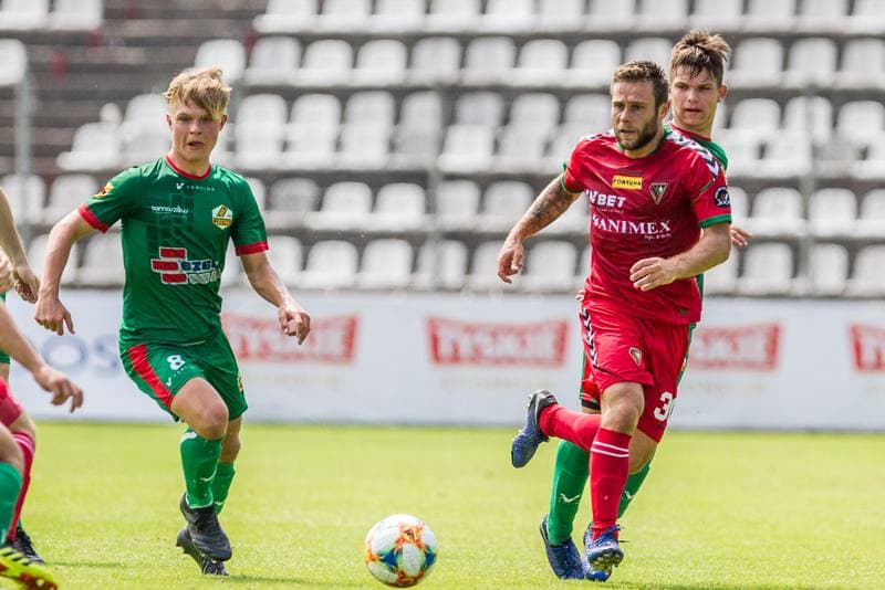 Football. Friendly Match. Zaglebie Sosnowiec - Lechia Tomaszow Mazowiecki. 20.07.2019