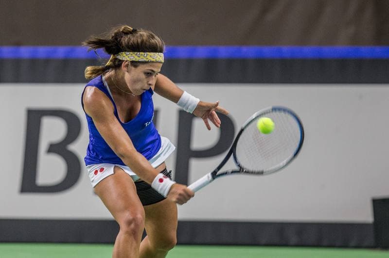 Tennis. Billie Jean King Cup. Poland - Brazil. 16.04.2021