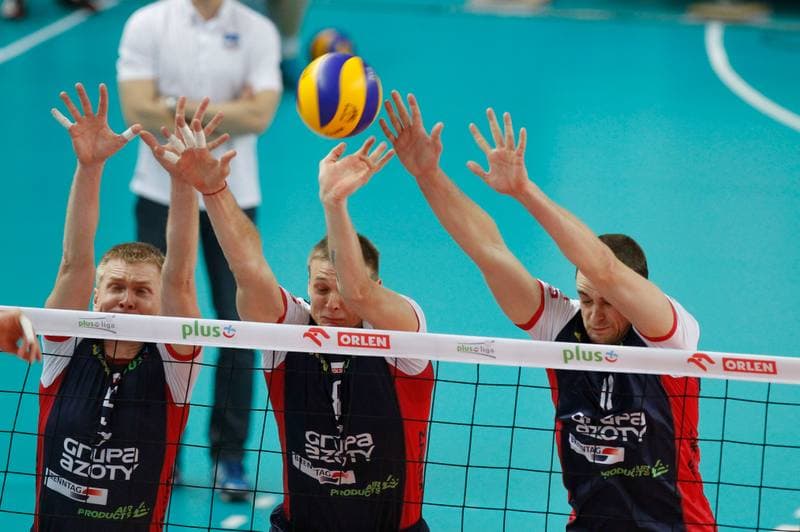 Volleyball. PlusLiga. Jastrzebski Wegiel - ZAKSA Kedzierzyn-Kozle. 11.01.2014