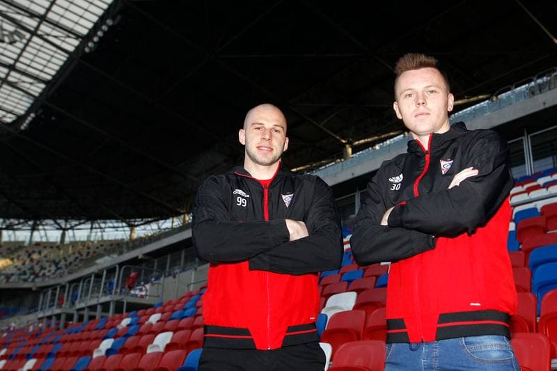 Football. Gornik Zabrze. Press Conference. 22.01.2019