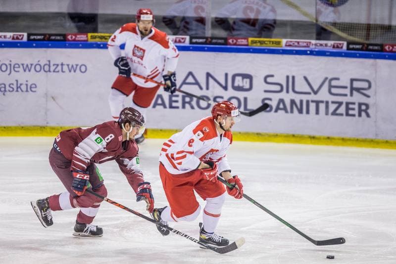 Ice Hockey. Three Seas Tournament. Poland - Latvia. 21.04.2021