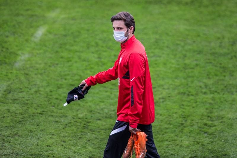 Football. Poland national team. Training. 12.11.2020