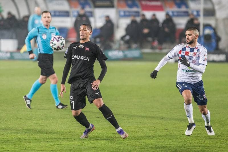 Football. PKO BP Ekstraklasa. Gornik Zabrze - Cracovia Krakow. 12.12.2020