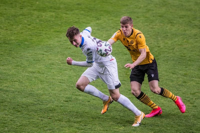 Football. eWinner II liga. GKS Katowice - Olimpia Elblag. 05.05.2021