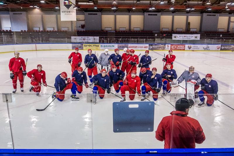 Ice Hockey. Poland national team. Training. 14.12.2020