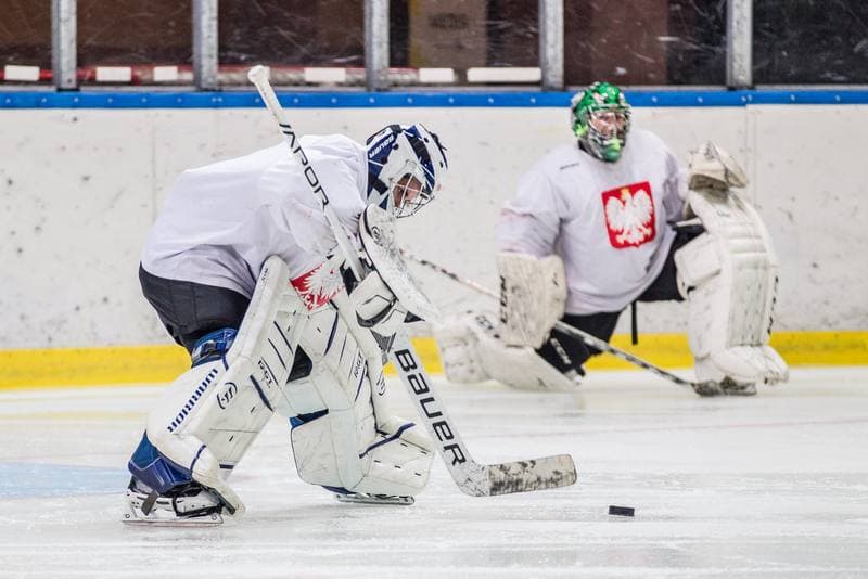 Ice Hockey. Poland national team. Training. 05.09.2019