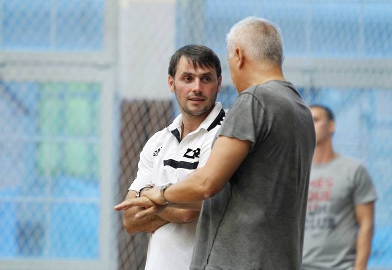 Handball. Sparing. Gornik Zabrze - Zaporoze. 08.08.2014