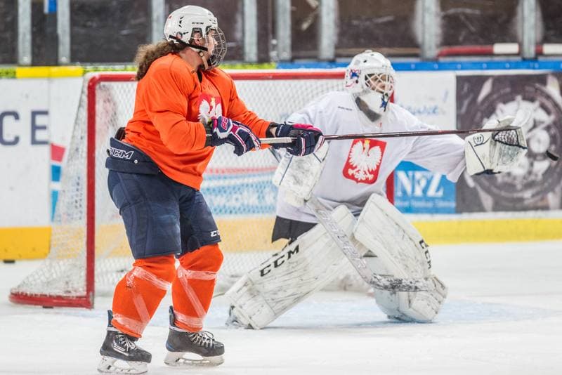 Ice Hockey. Poland national team. Training. 24.09.2019