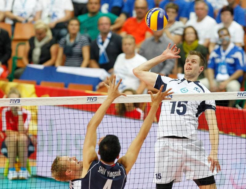 Volleyball. FIVB Men's World Championship. Finland - Korea. 03.09.2014