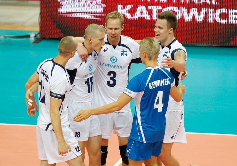 Volleyball. FIVB Men's World Championship. Finland - Korea. 03.09.2014