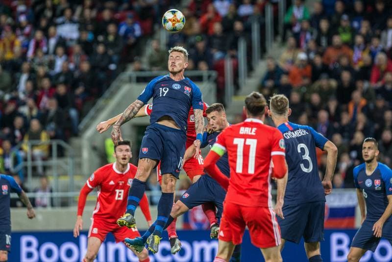 Football. Euro 2020 Qualifiers. Slovakia - Wales. 10.10.2019