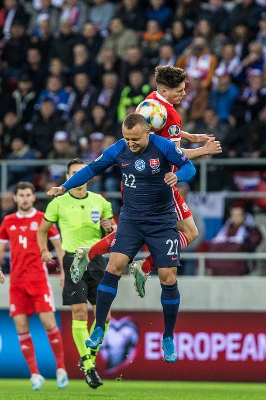 Football. Euro 2020 Qualifiers. Slovakia - Wales. 10.10.2019