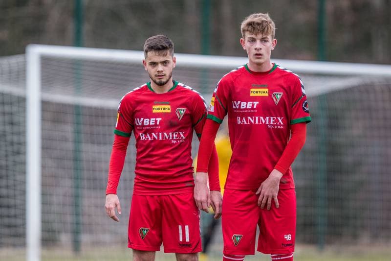 Football. Sparing. Zaglebie Sosnowiec - Odra Opole. 22.02.2020