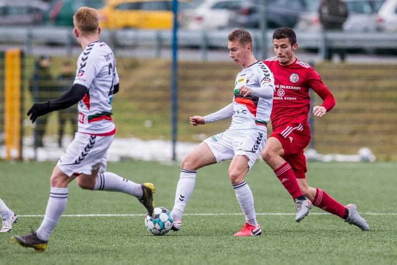 Football. Sparing. GKS Tychy - Fotbal Trinec. 23.01.2021