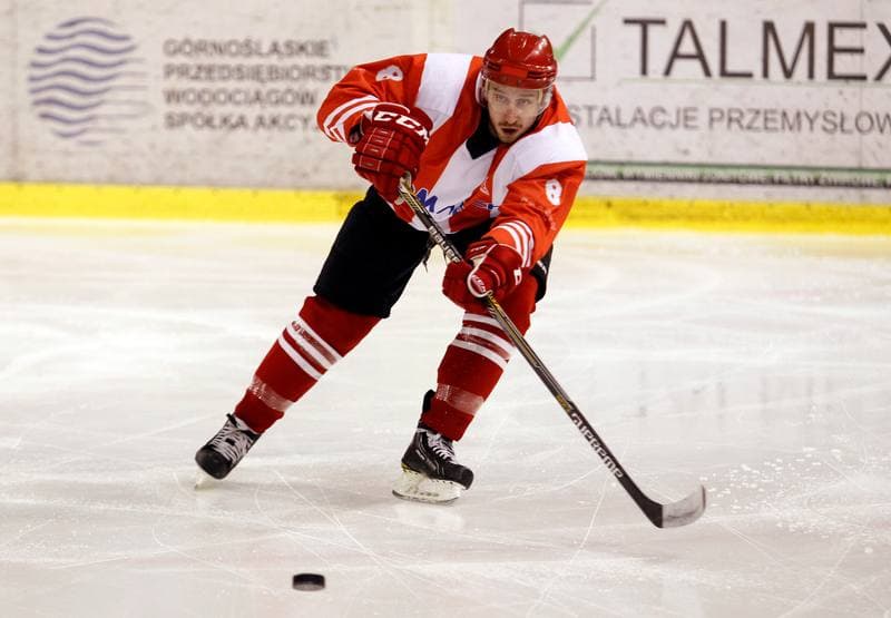 Ice Hockey. Polska Hokej Liga. HC GKS Katowice - Cracovia Krakow. 19.10.2014