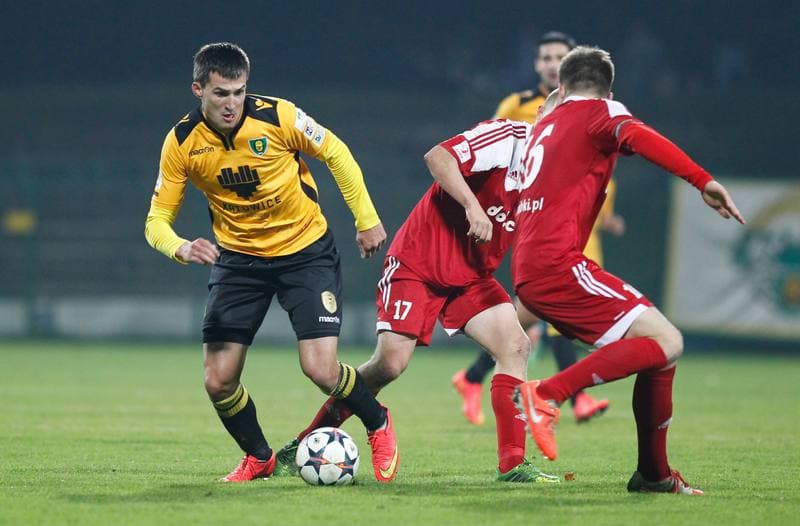 Football. I Liga. GKS Katowice - Dolcan Zabki. 25.10.2014