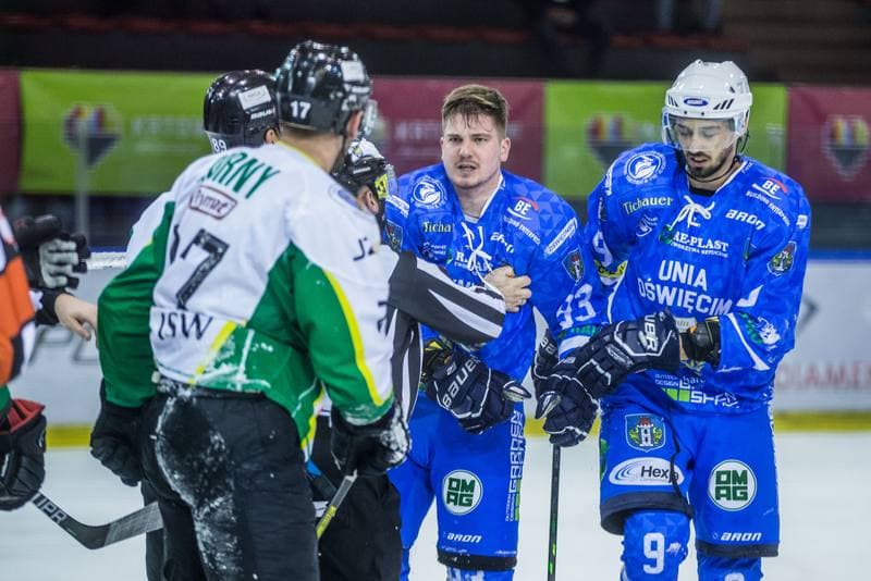 Ice Hockey. Polish Ice Hockey Cup. JKH GKS Jastrzebie - Re-Plast Unia Oswiecim. 05.02.2021