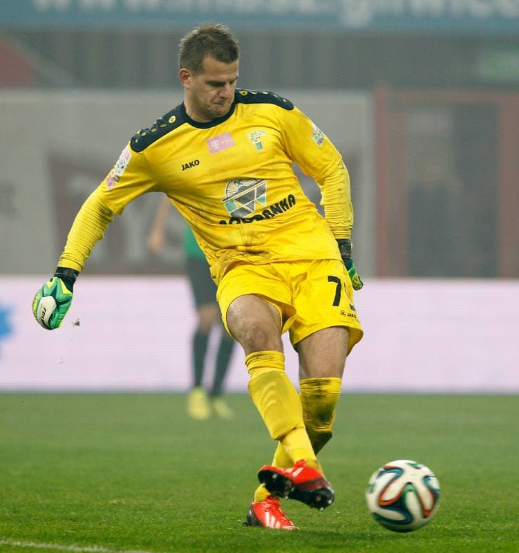 Football. T-Mobile Ekstraklasa. Piast Gliwice - Gornik Leczna. 07.11.2014