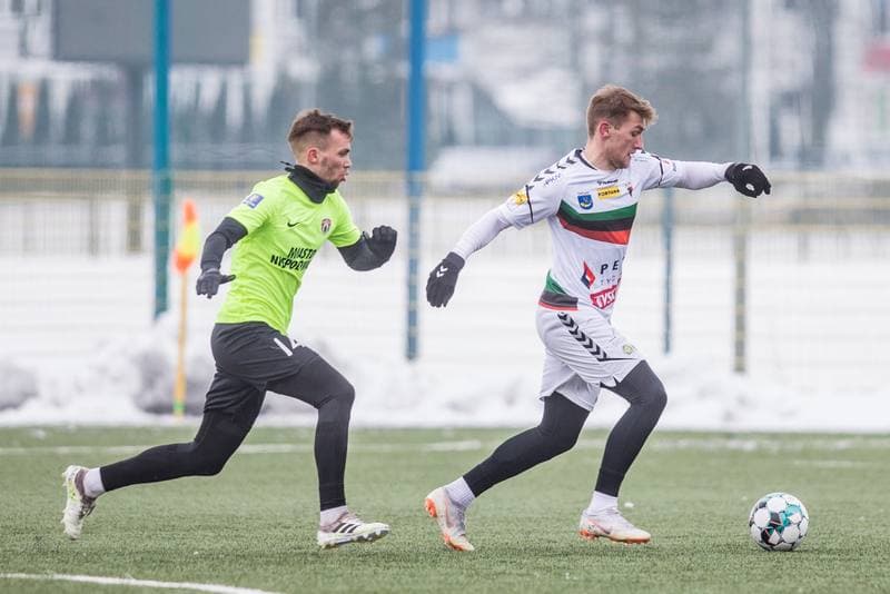 Football. Sparing. GKS Tychy - Puszcza Niepolomice. 13.02.2021