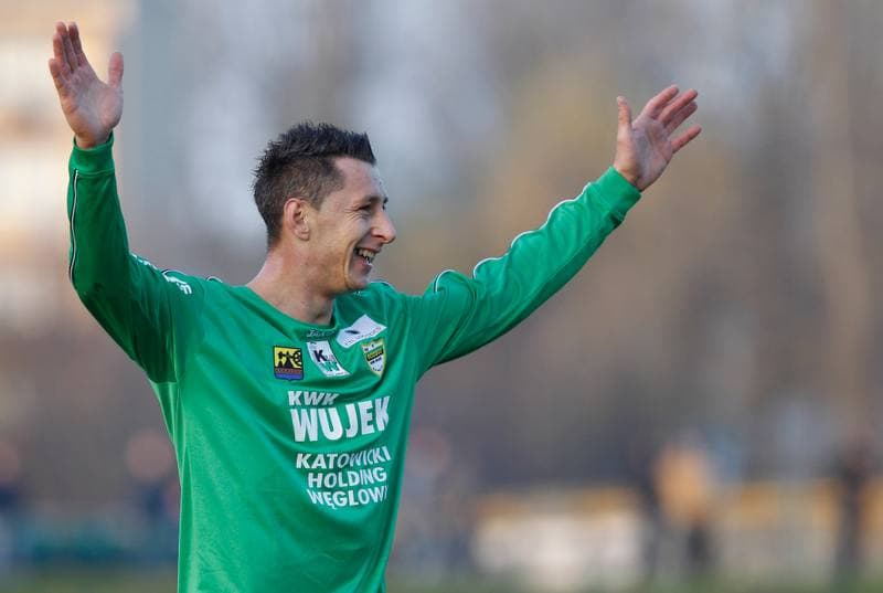Football. II Liga Opolsko Slaska. Rozwoj Katowice - Nadwislana Gora. 15.11.2014