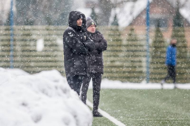 Football. Sparing. GKS Tychy - Pniowek Pawlowice. 13.02.2021
