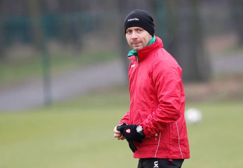 Football. GKS Katowice. Training. 16.07.2015