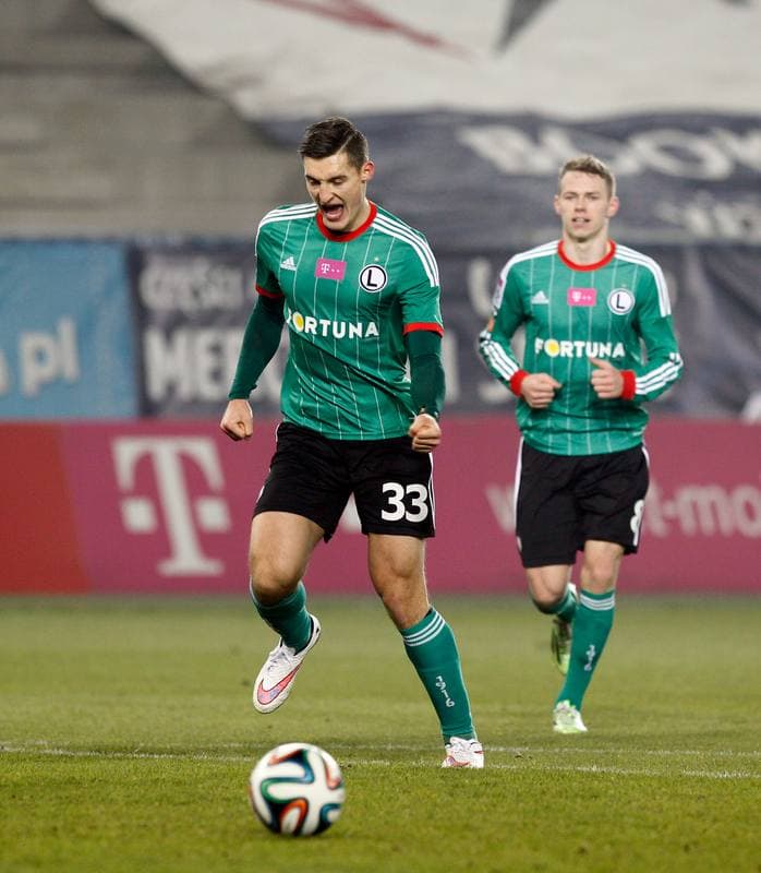 Football. T-Mobile Ekstraklasa. Gornik Zabrze - Legia Warsaw. 22.02.2014