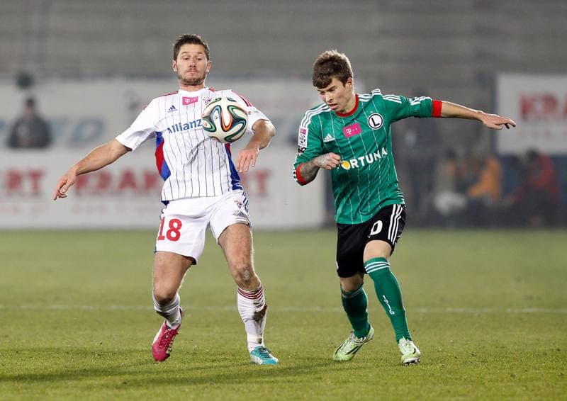 Football. T-Mobile Ekstraklasa. Gornik Zabrze - Legia Warsaw. 22.02.2014