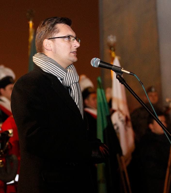 Katowice. Celebrations of the 33rd Anniversary of the Pacification of Wujek Mine. 16.12.2014