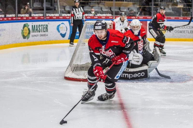 Ice Hockey. Polska Hokej Liga. GKS Tychy - STS Ciarko Sanok. 23.02.2021