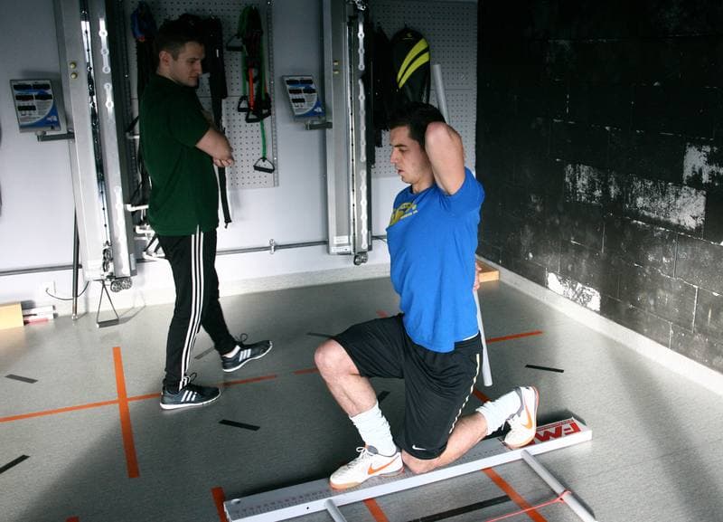 Football. GKS Katowice. Medical Tests. 08.01.2015