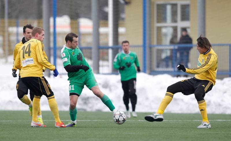Football. Friendly Match. GKS Katowice - MFK Karvina. 06.02.2015