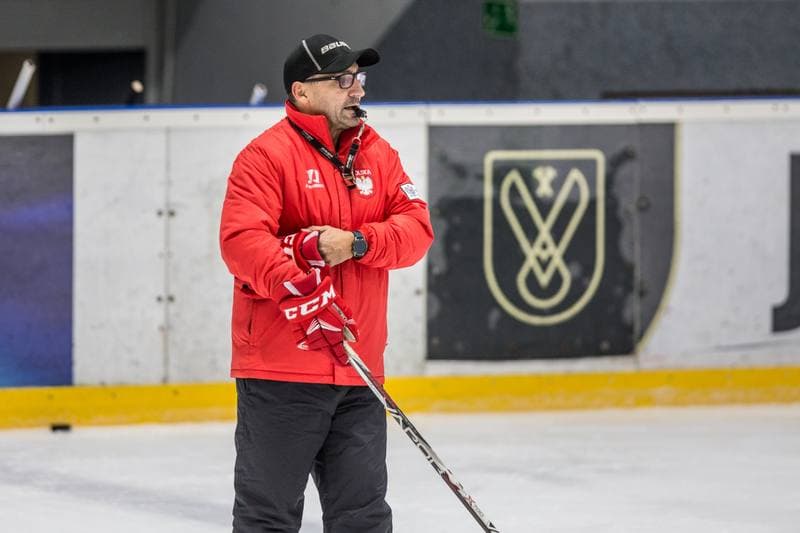 Ice Hockey. Poland national team. Training. 02.11.2020