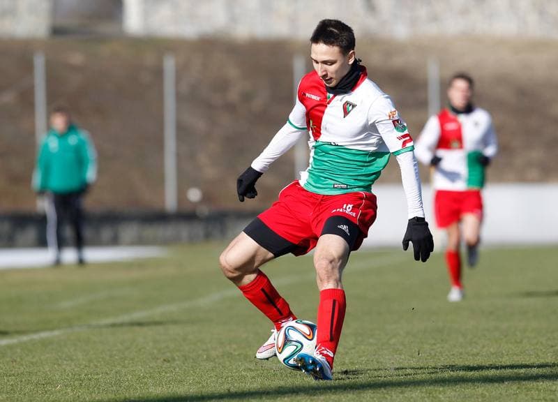 Football. Friendly Match. Zaglebie Sosnowiec - Legia II Warsaw. 21.02.2015