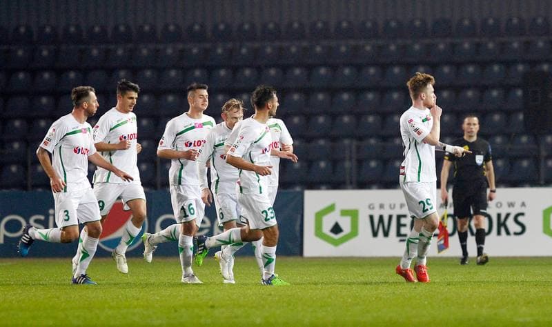 Football. T-Mobile Ekstraklasa. Ruch Chorzow - Lechia Gdansk. 27.02.2015