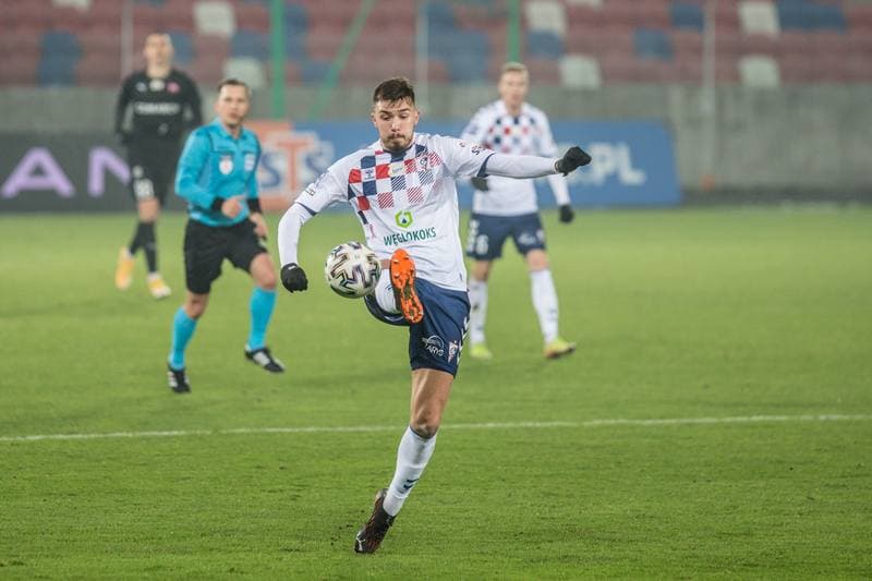 Football. PKO BP Ekstraklasa. Gornik Zabrze - Cracovia Krakow. 12.12.2020