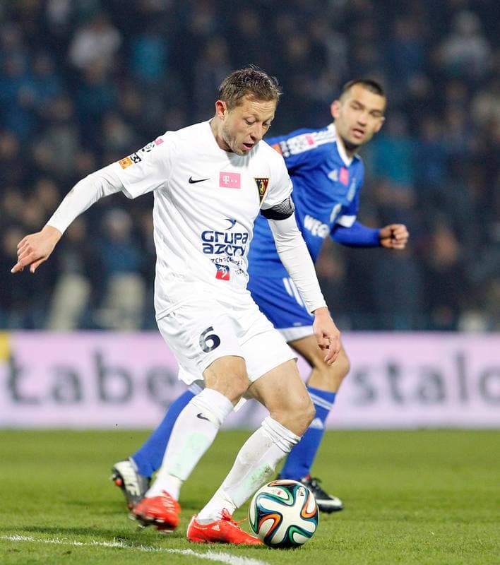 Football. T-Mobile Ekstraklasa. Ruch Chorzow - Pogon Szczecin. 06.03.2015