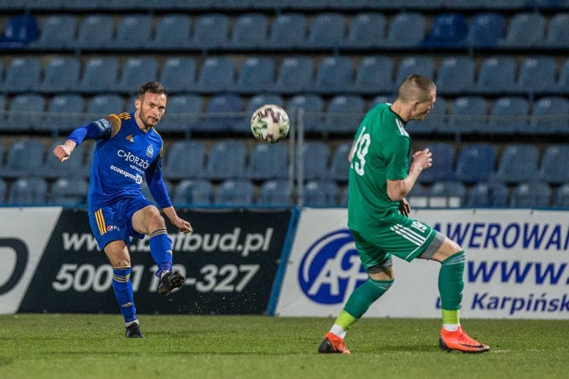 Football. III Liga. Ruch Chorzow - Foto-Higiena Gac. 13.03.2021