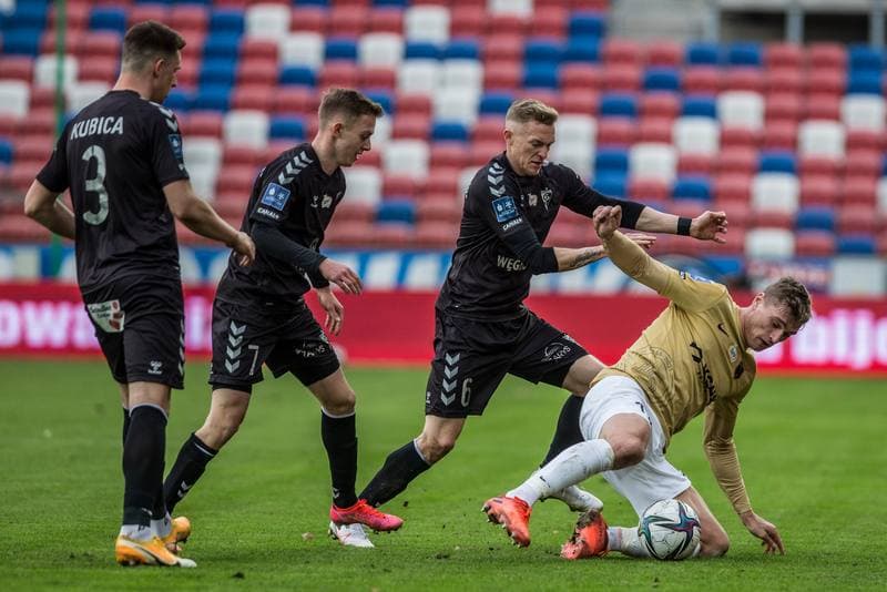 Football. PKO BP Ekstraklasa. Gornik Zabrze - Zaglebie Lubin. 14.03.2021