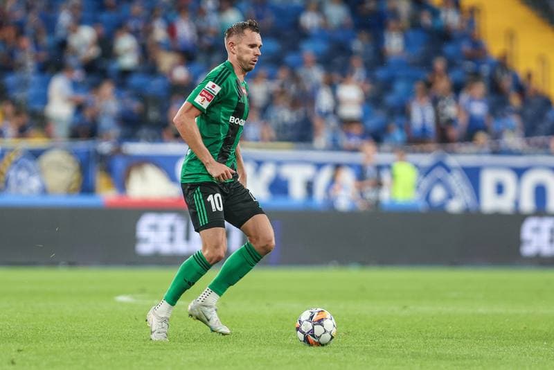 Football. Betclic I Liga. Ruch Chorzow - Gornik Leczna. 31.08.2024