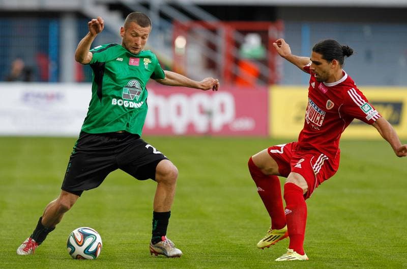 Football. T-Mobile Ekstraklasa. Piast Gliwice - Gornik Leczna. 07.11.2014