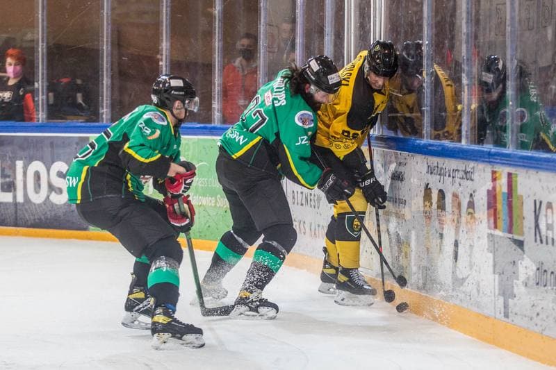 Ice Hockey. Polska Hokej Liga. GKS Katowice - JKH GKS Jastrzebie. 16.03.2021